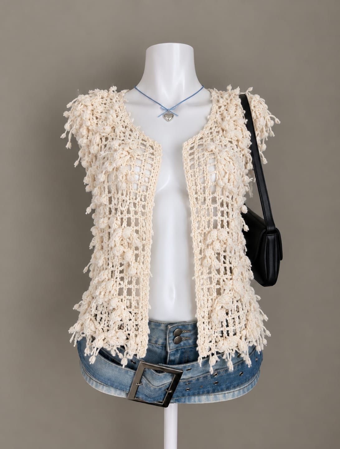 Cream Vest