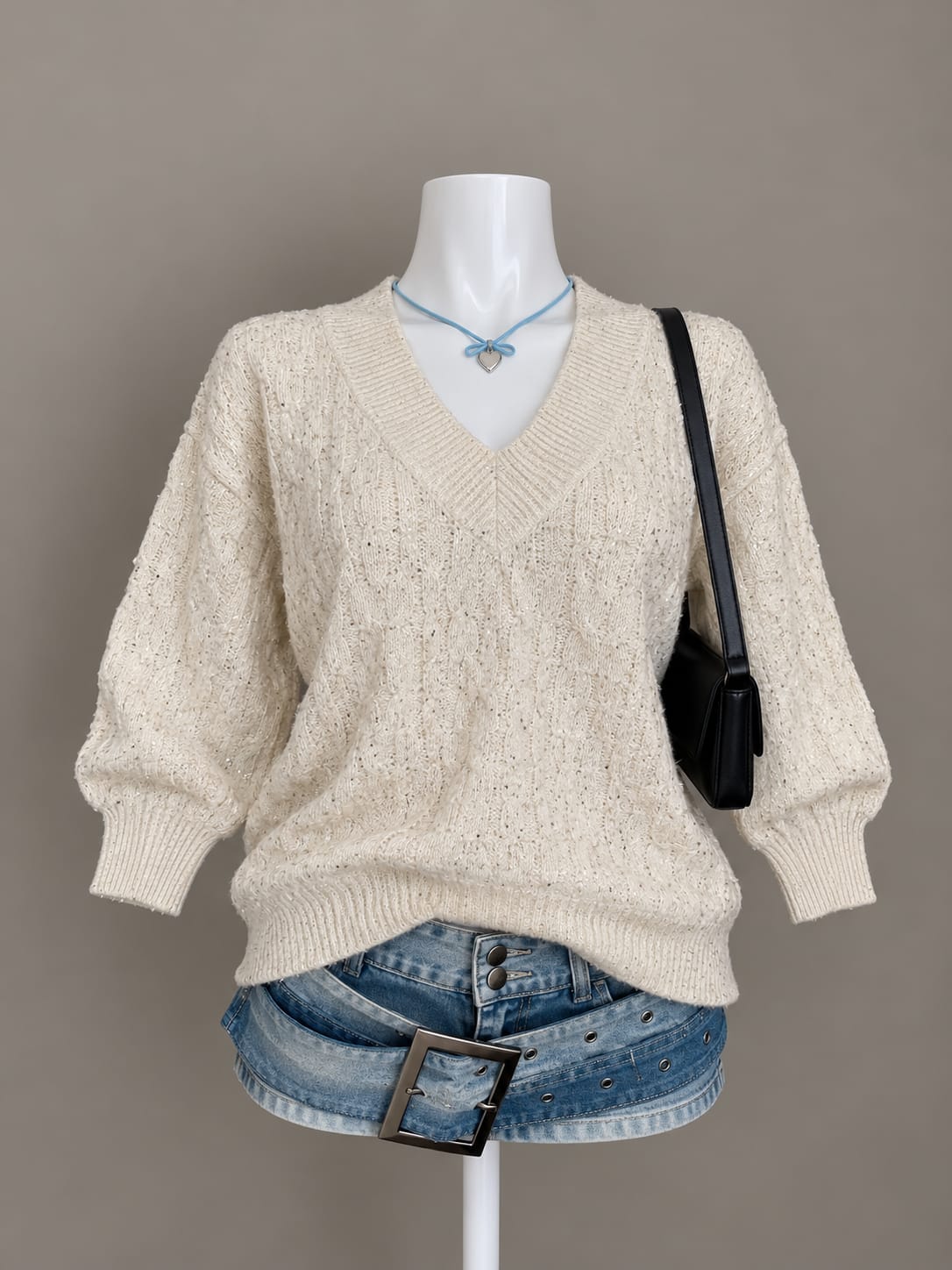 Cream Sweater