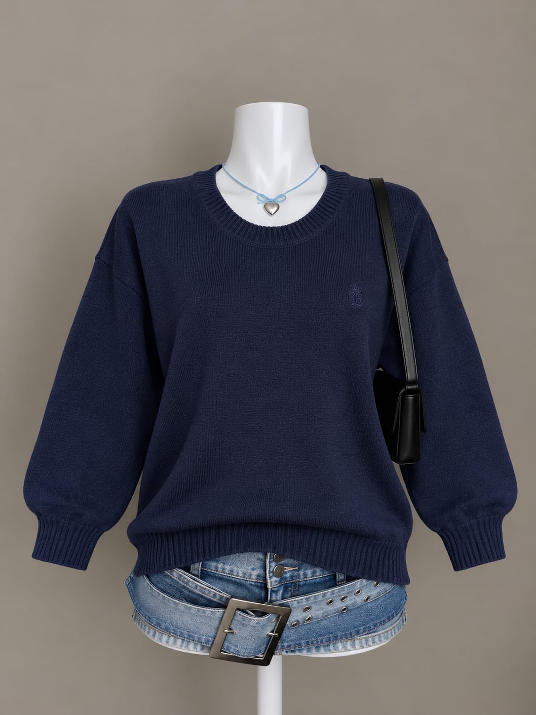 Navy Blue Sweater