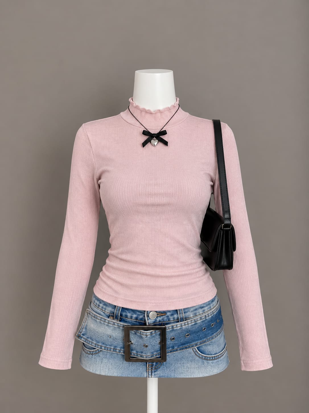 Light Pink Long Sleeve Top