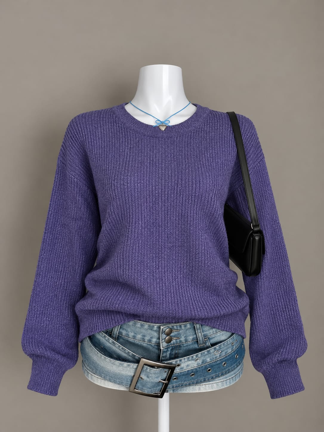 Purple Sweater