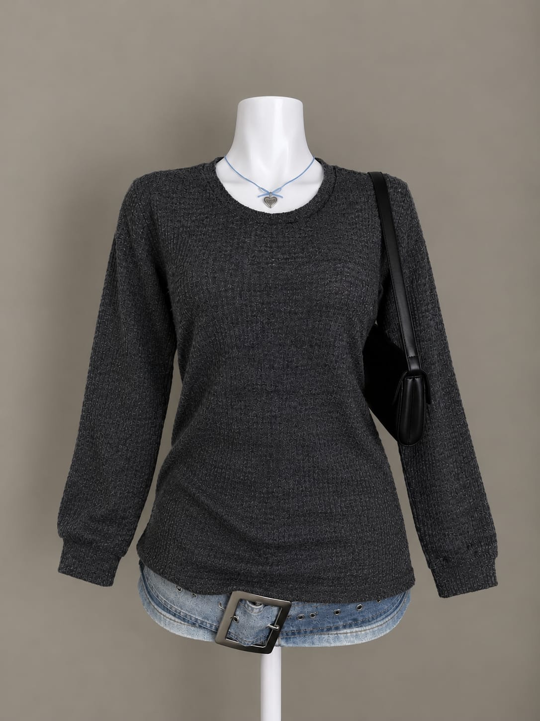 Charcoal Grey Sweater