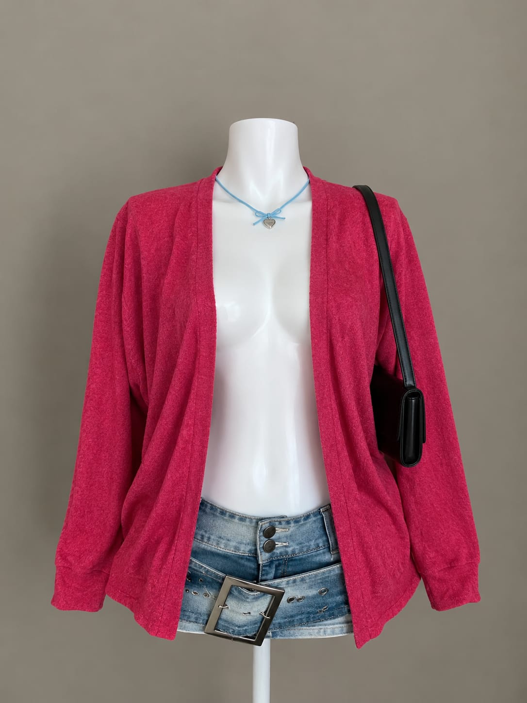 Hot Pink Cardigan