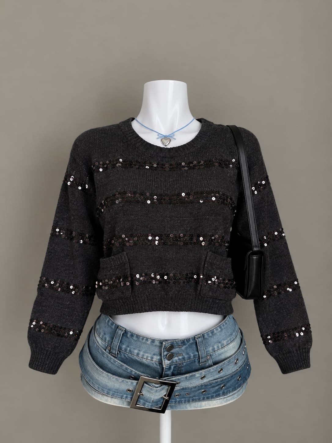 Charcoal Grey Sweater