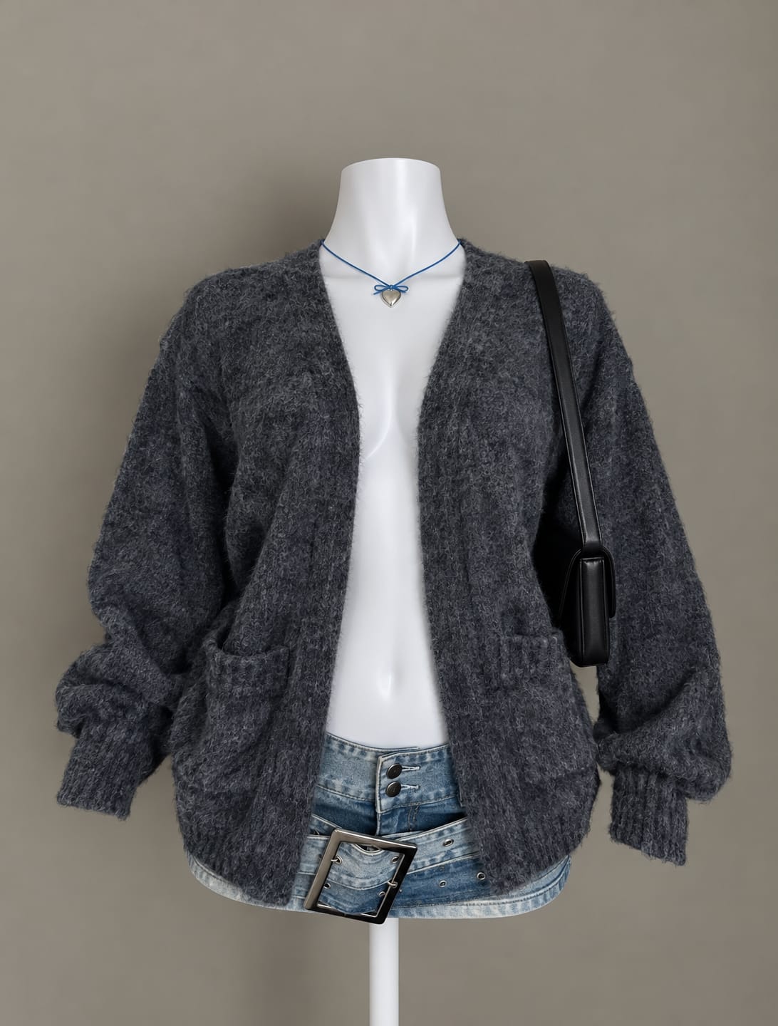 Charcoal Cardigan