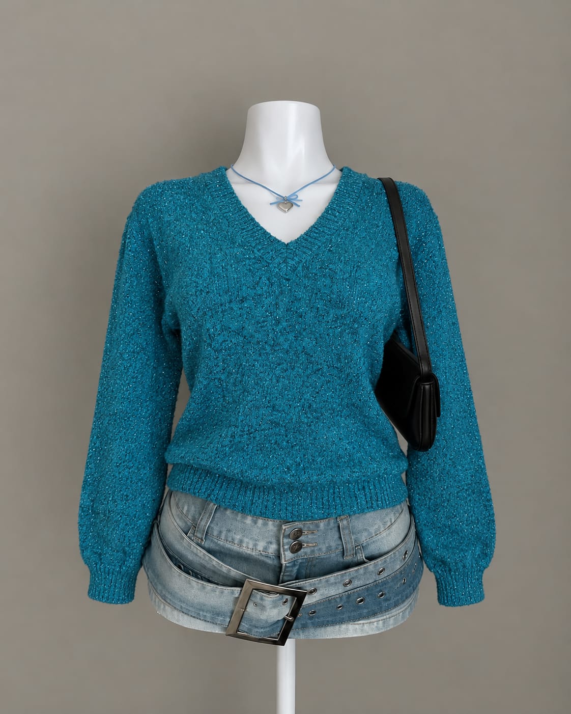 Teal Sweater