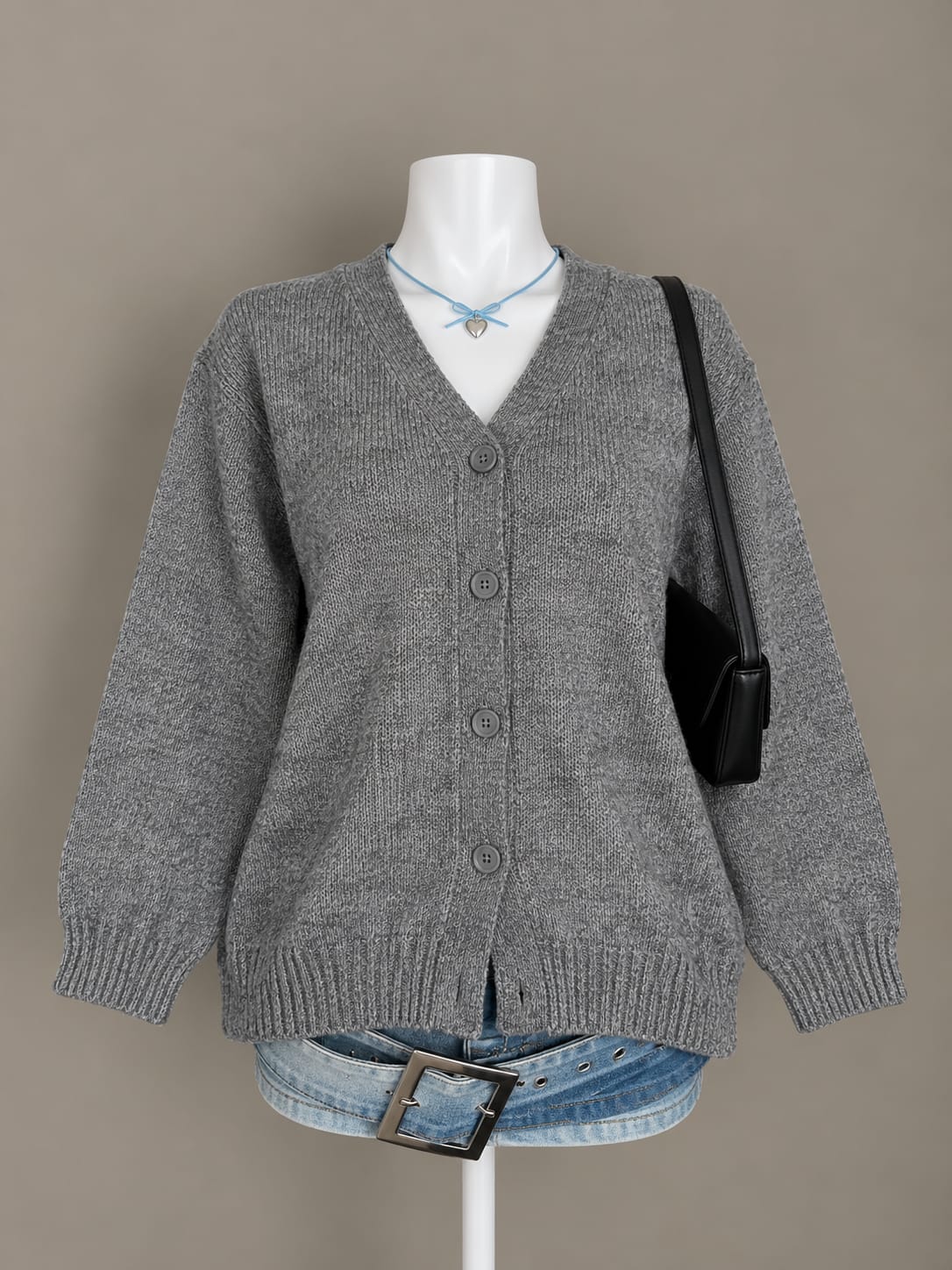 Grey Cardigan