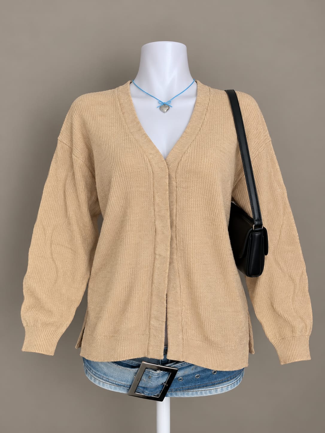 Beige Cardigan
