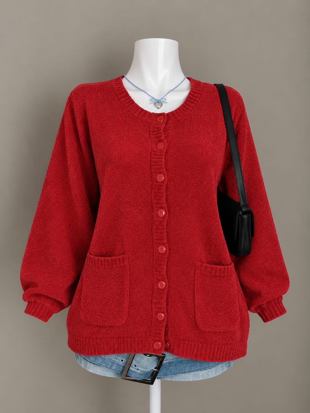 Red Cardigan