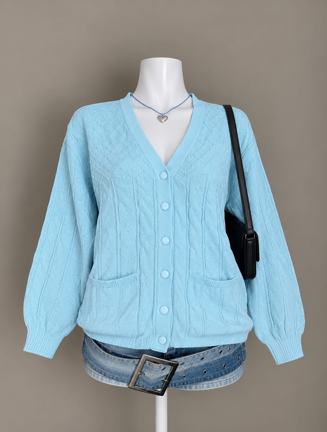 Light Blue Cardigan