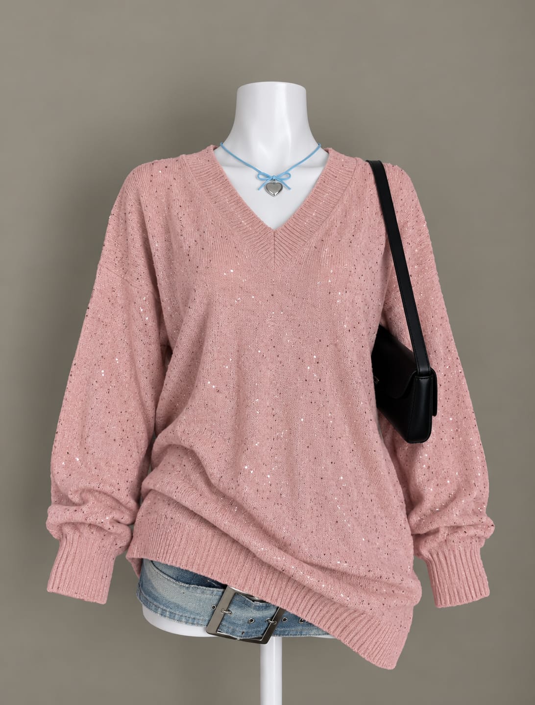 Pink Sweater