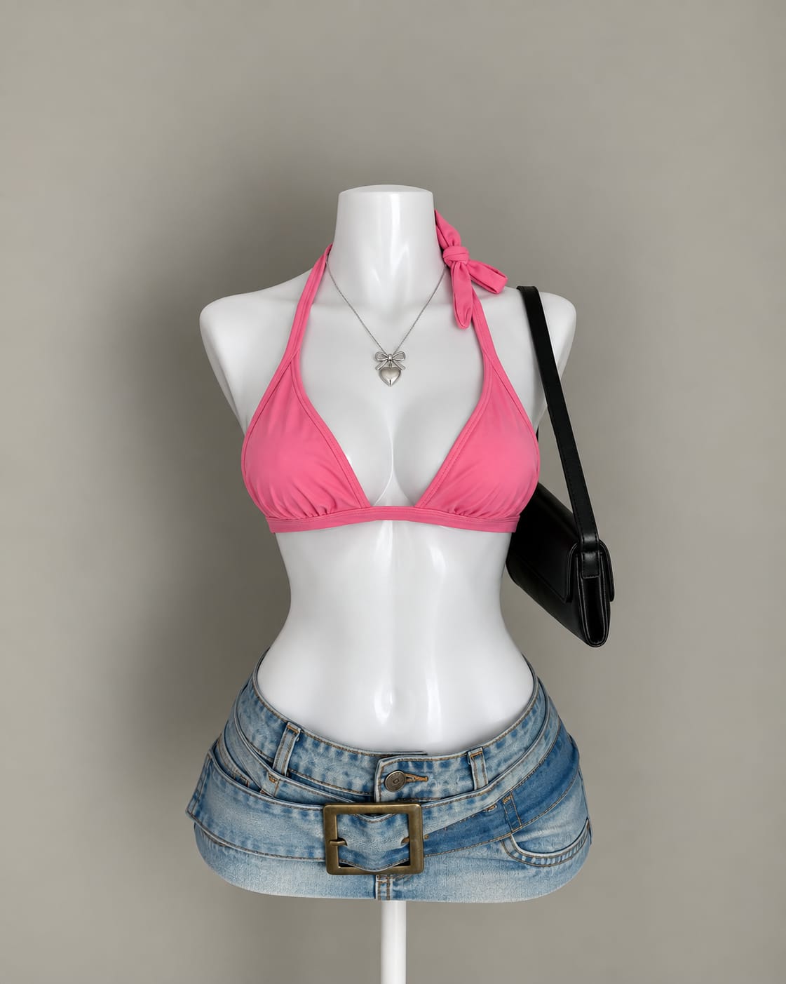 Pink Bikini Top