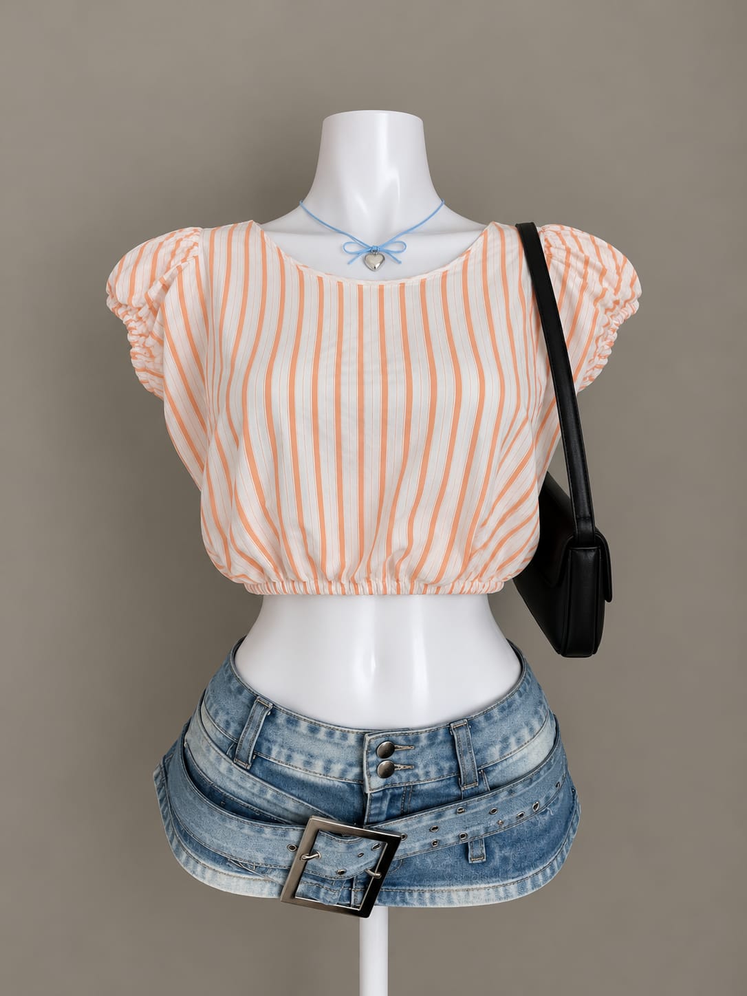White Crop Top