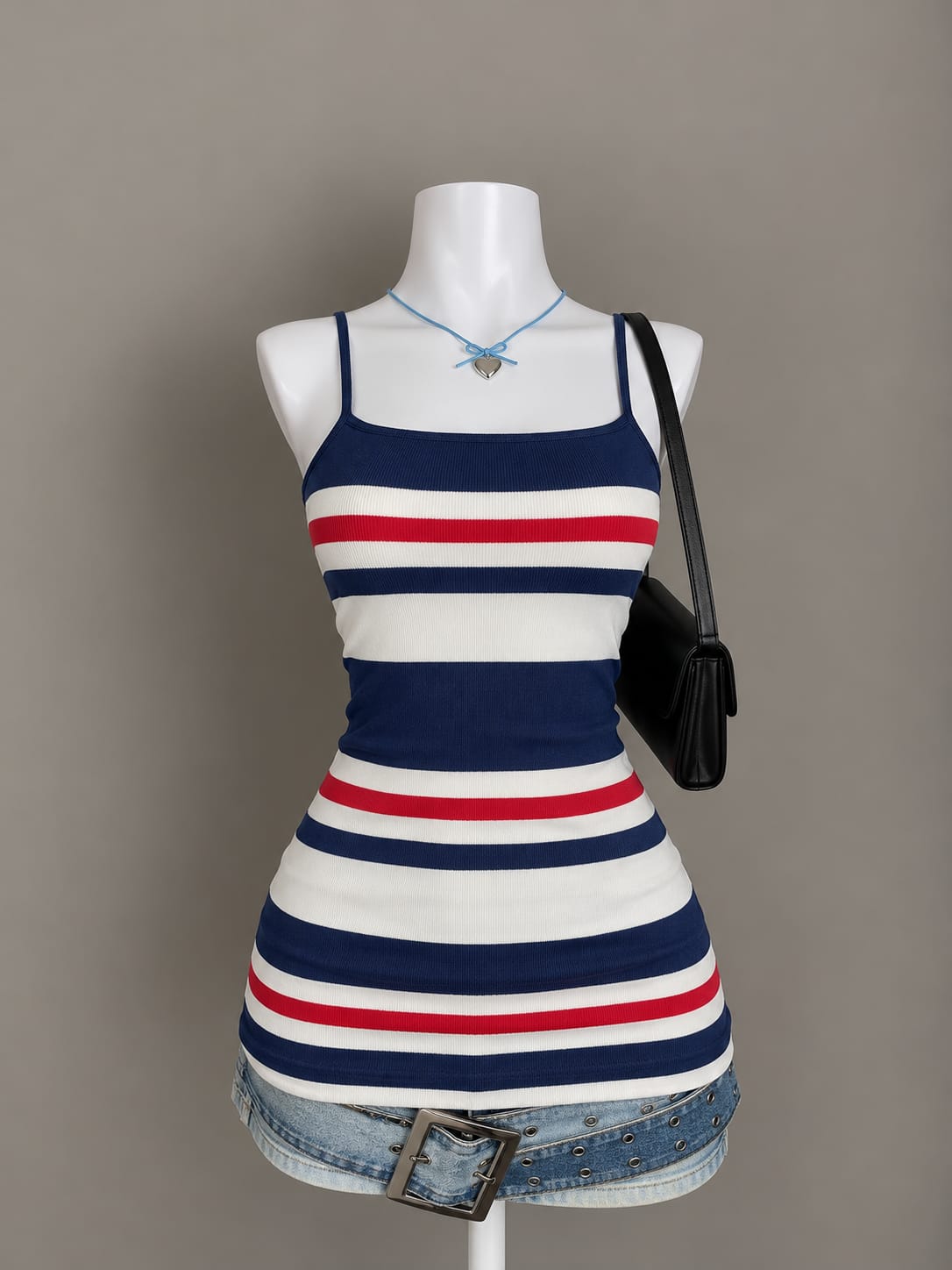 Navy Blue Tank Top