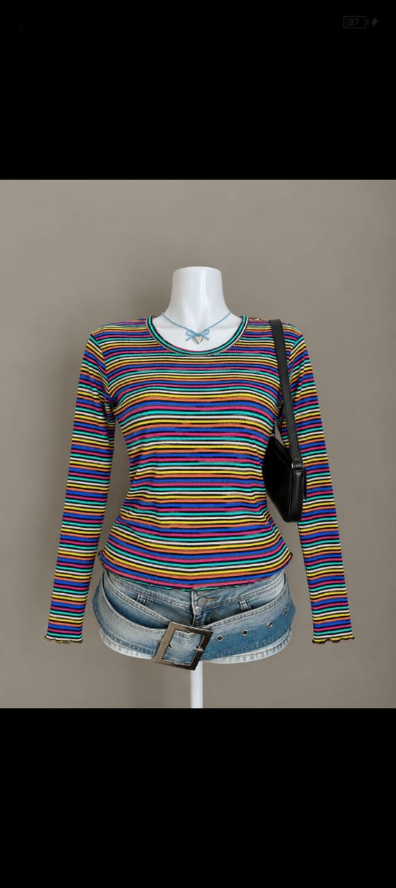 Multicolor Top