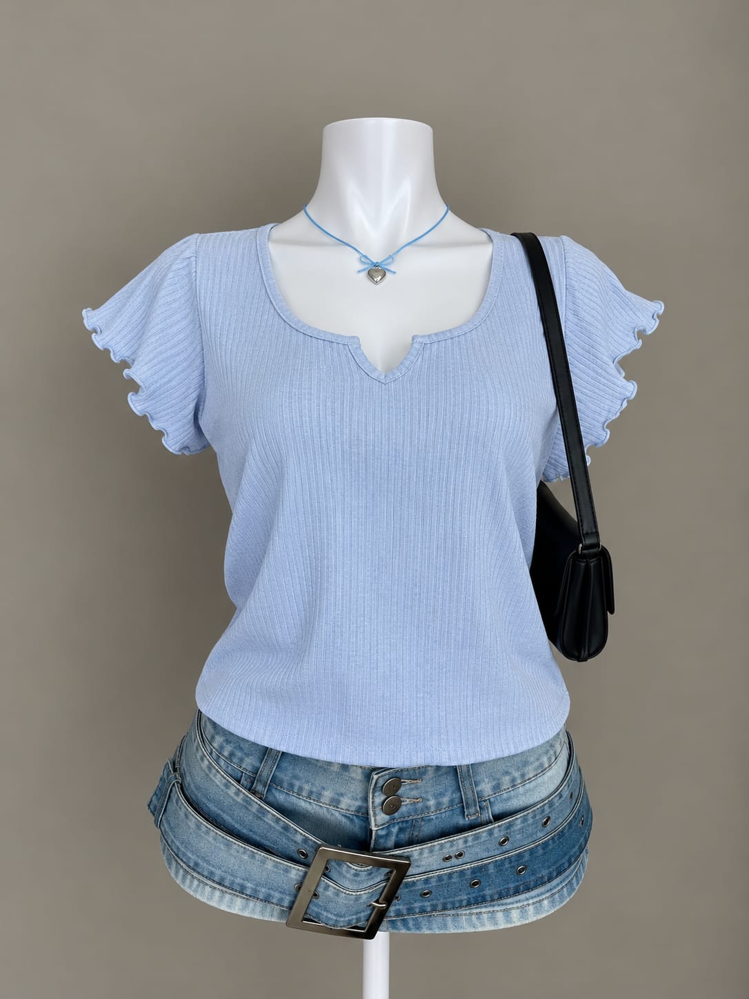 Light Blue Top