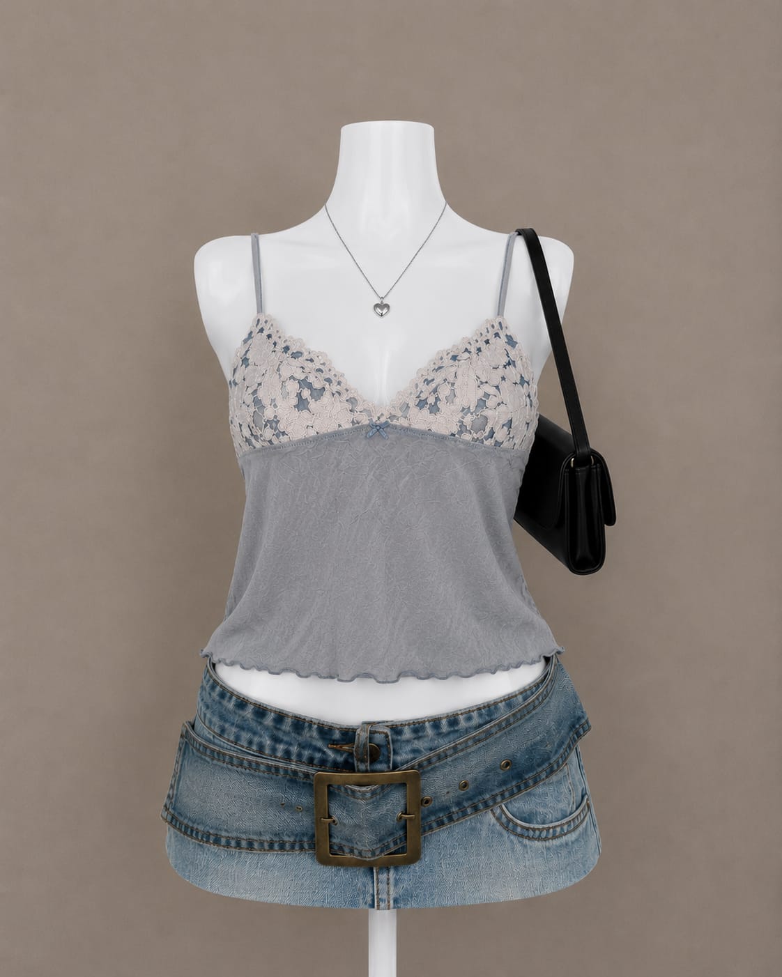 Grey Camisole Top