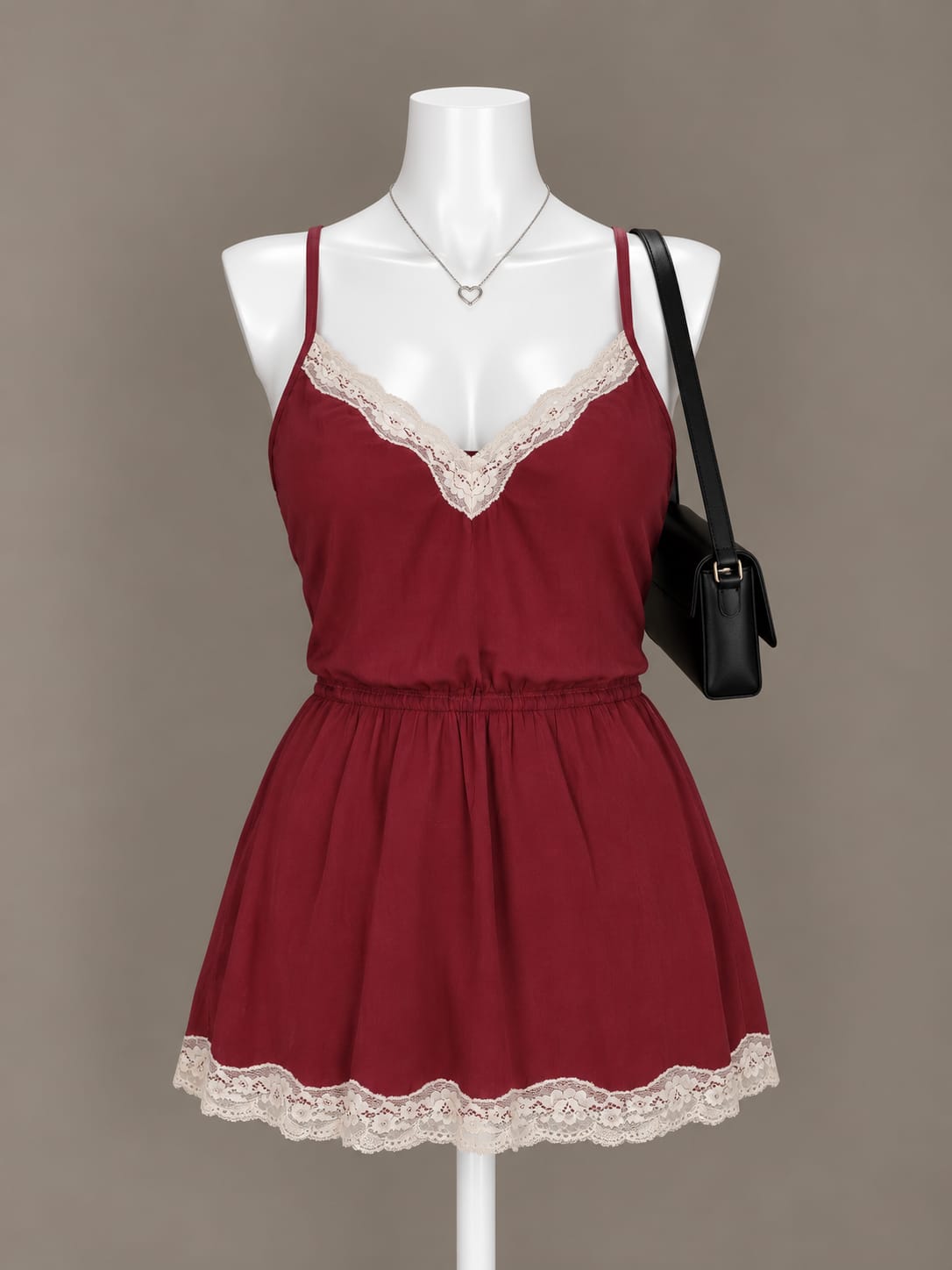 Burgundy Dress