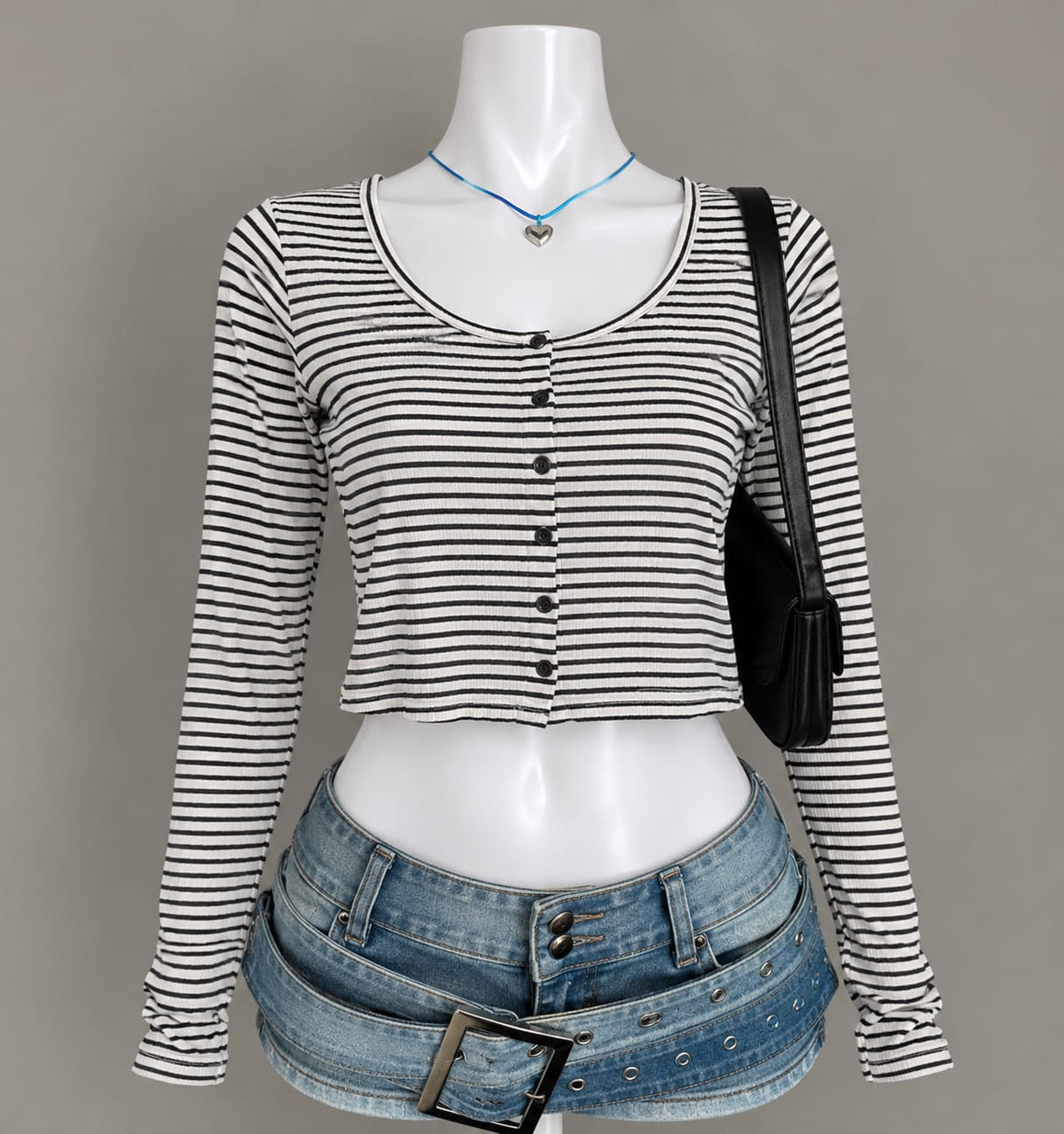 White Crop Top
