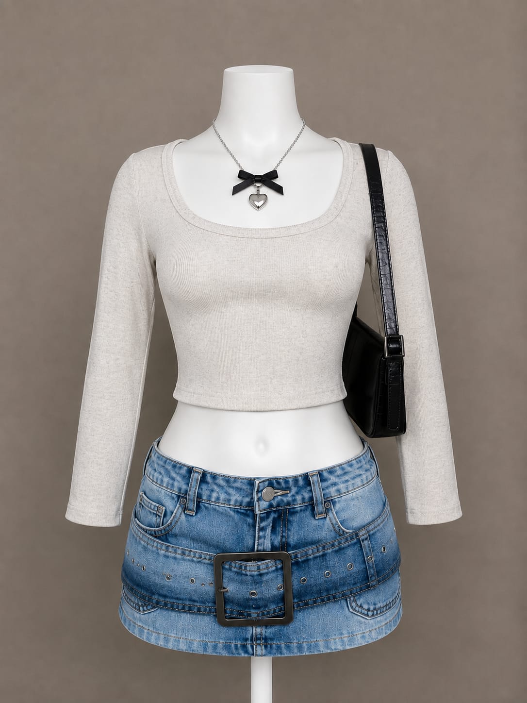 Ivory Crop Top