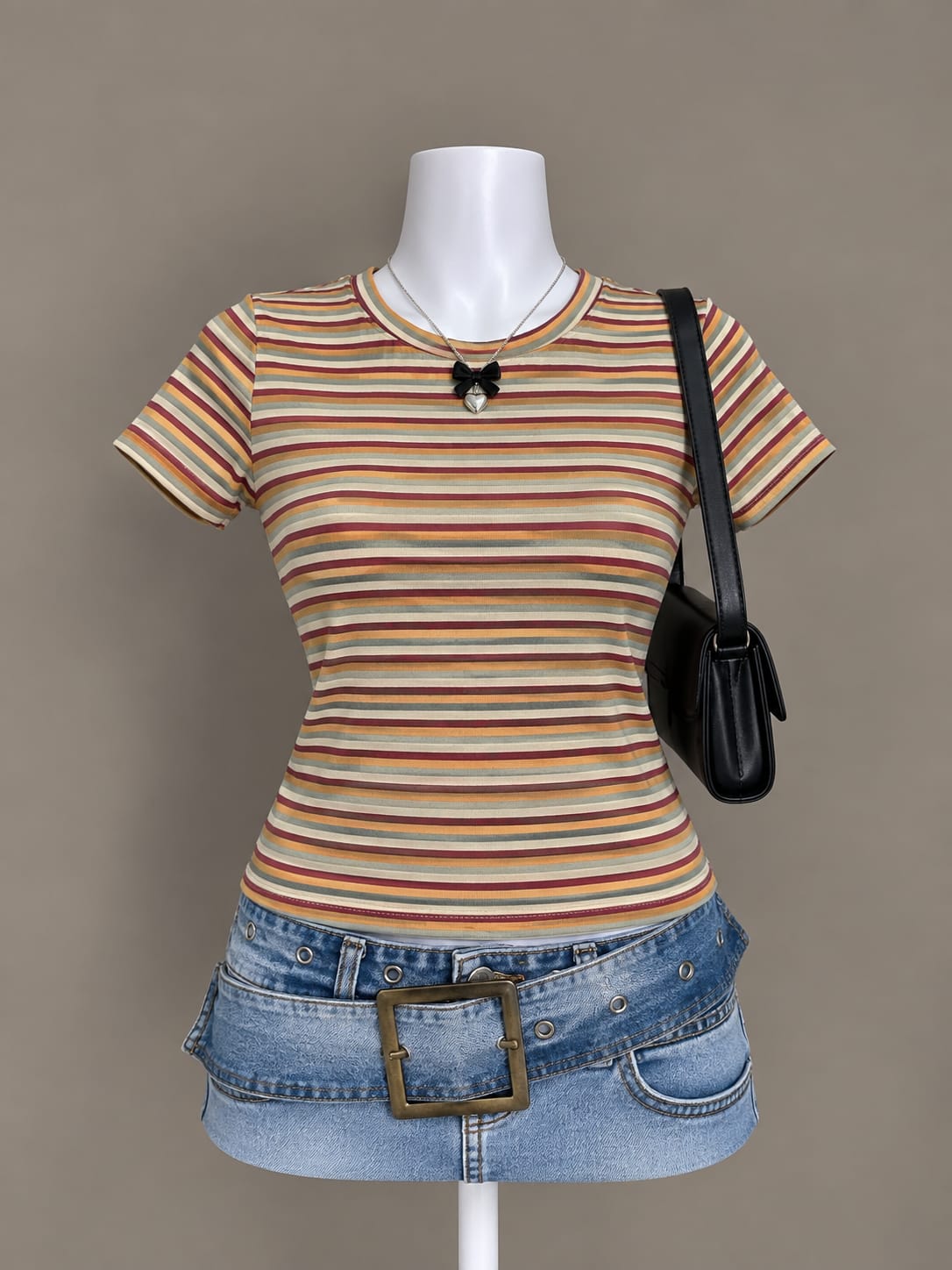 Multicolor Striped T-Shirt