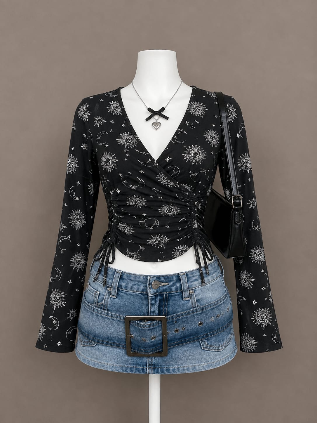 Black Crop Top