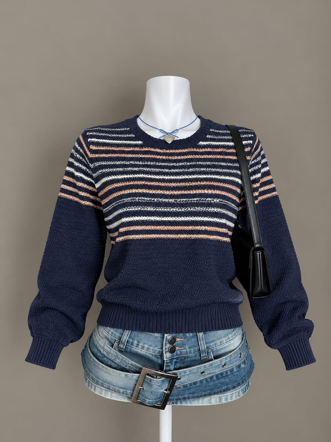 Navy Blue Sweater