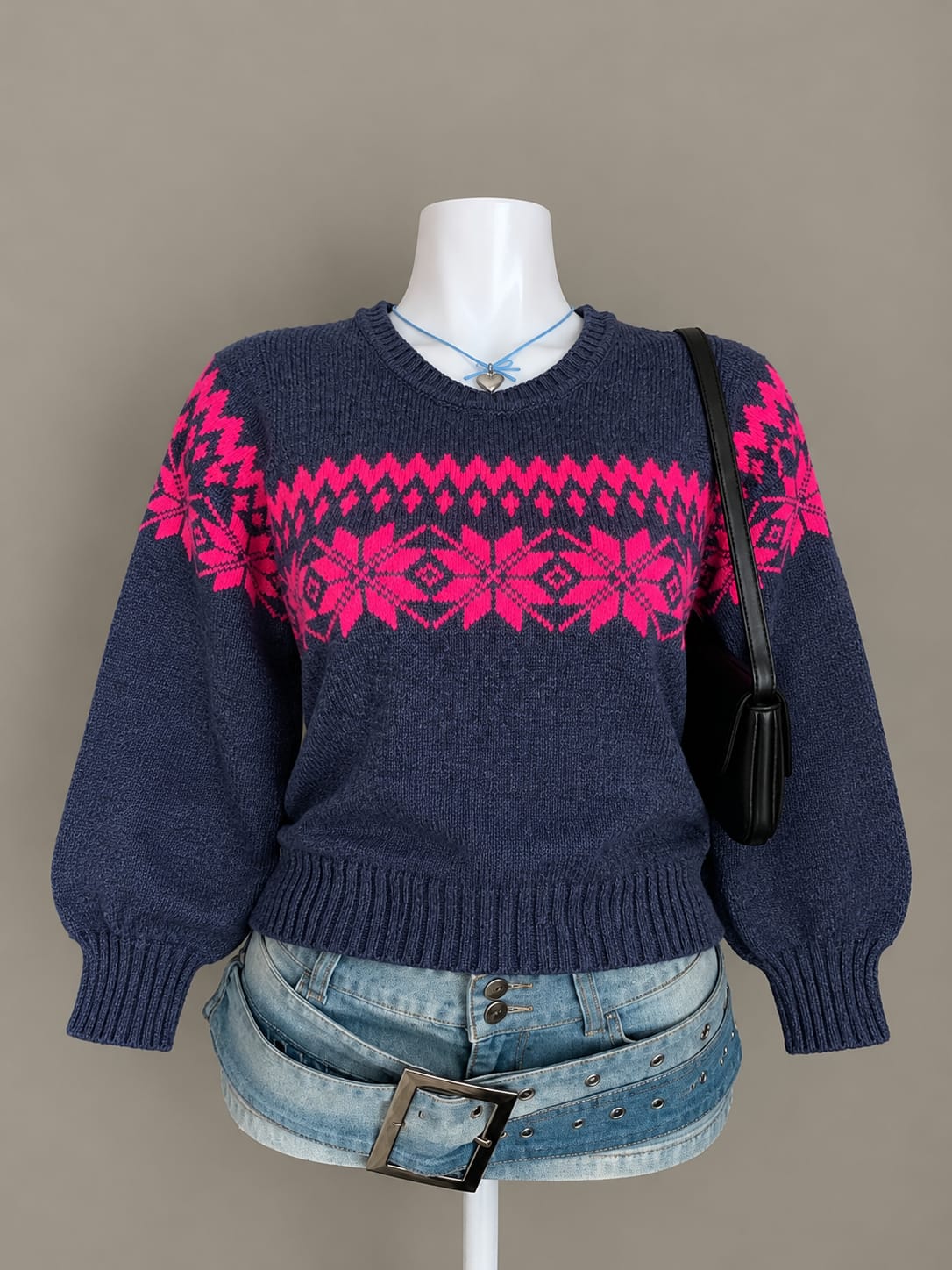Navy Blue Sweater