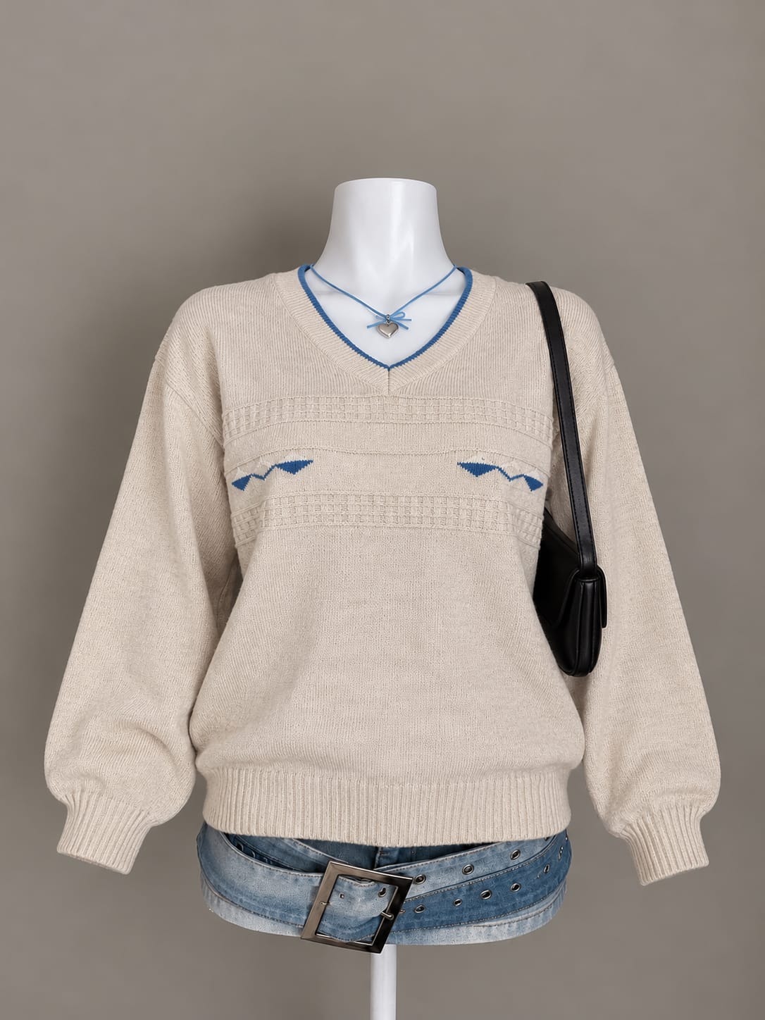 Cream Sweater