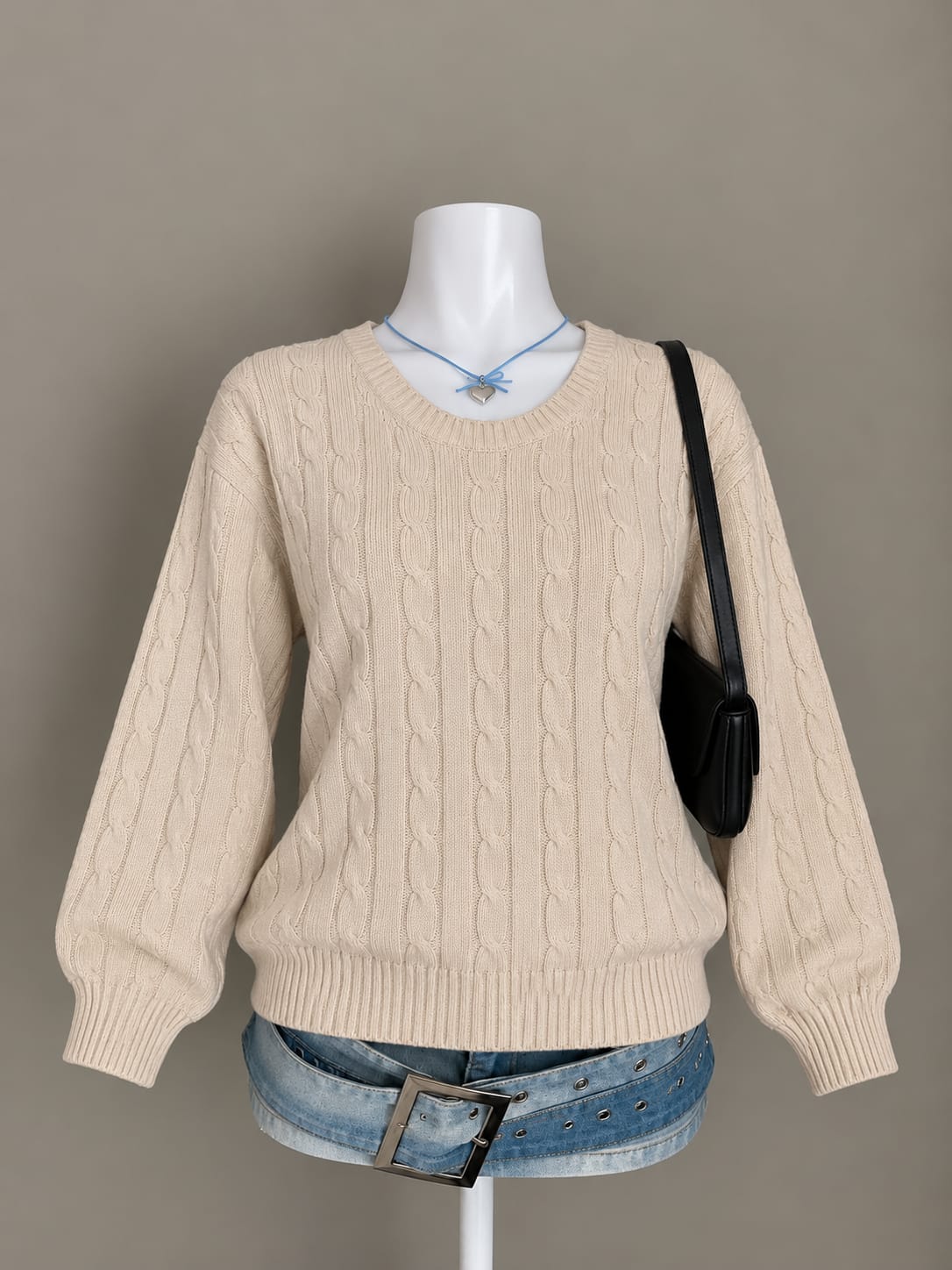 Cream Sweater