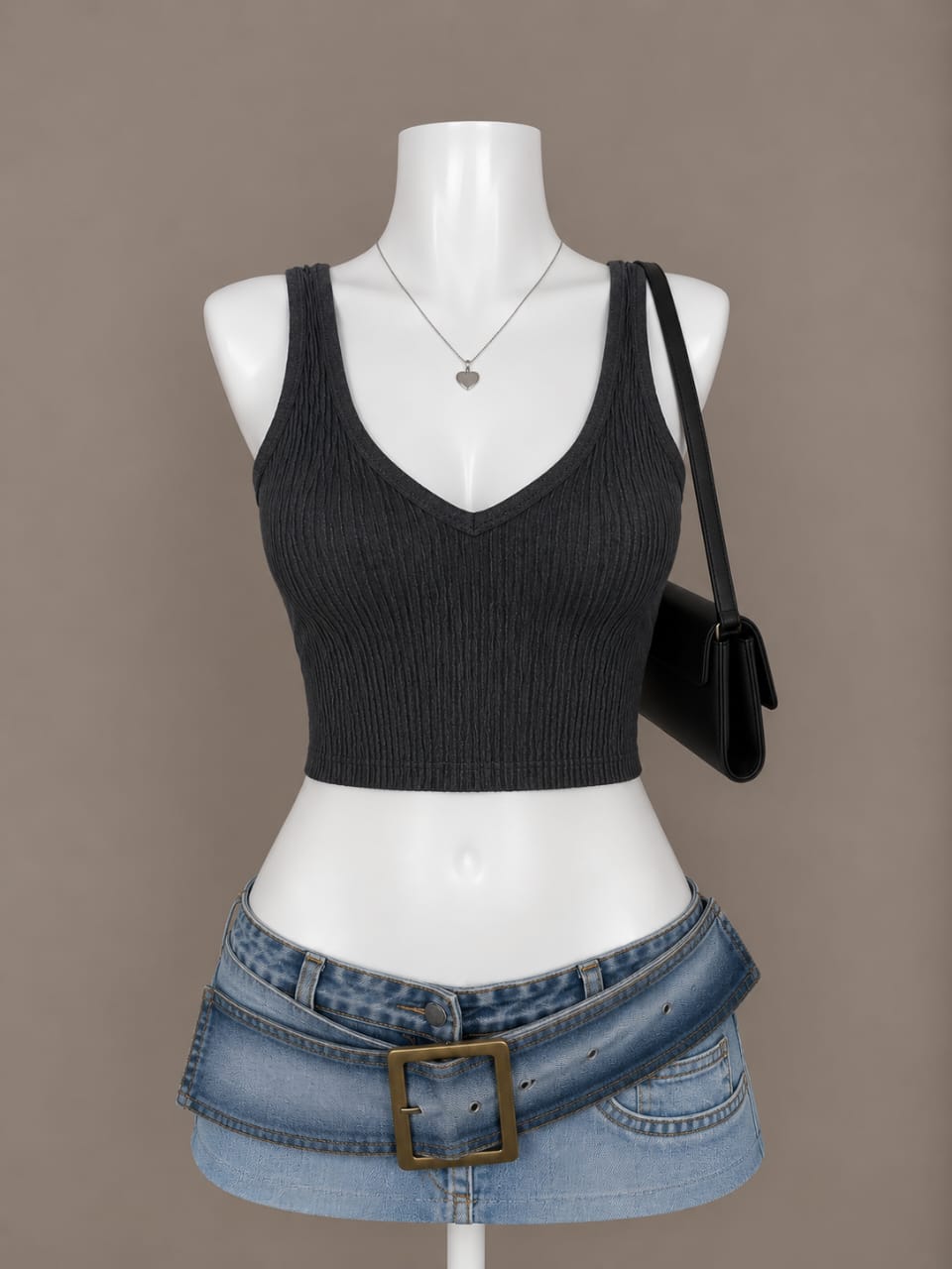 Charcoal Tank Top