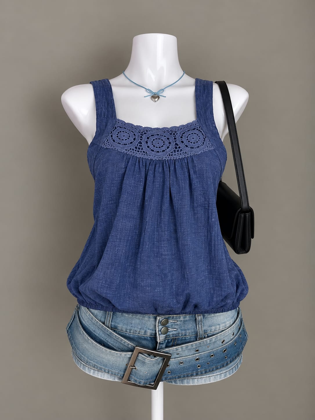Blue Tank Top