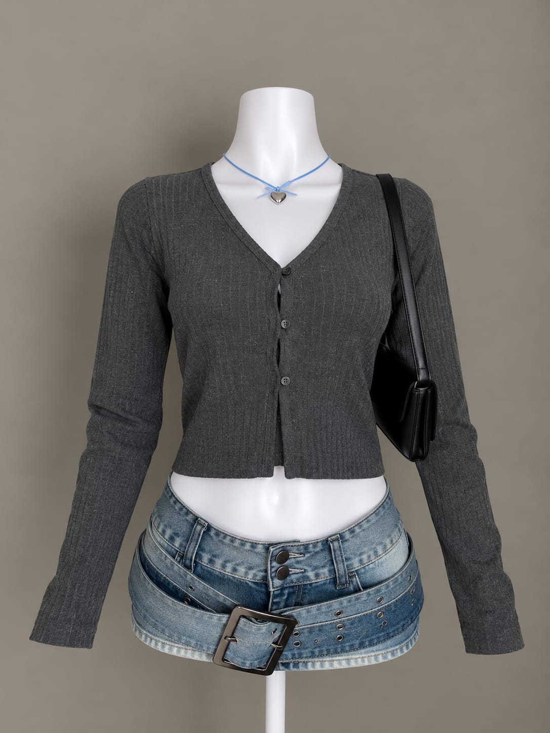Charcoal Cardigan