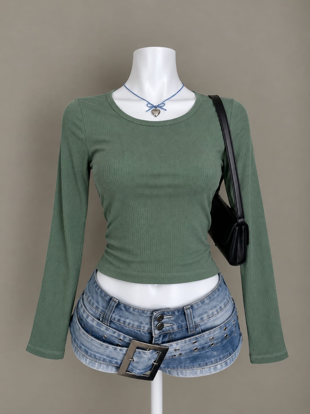 Sage Green Top