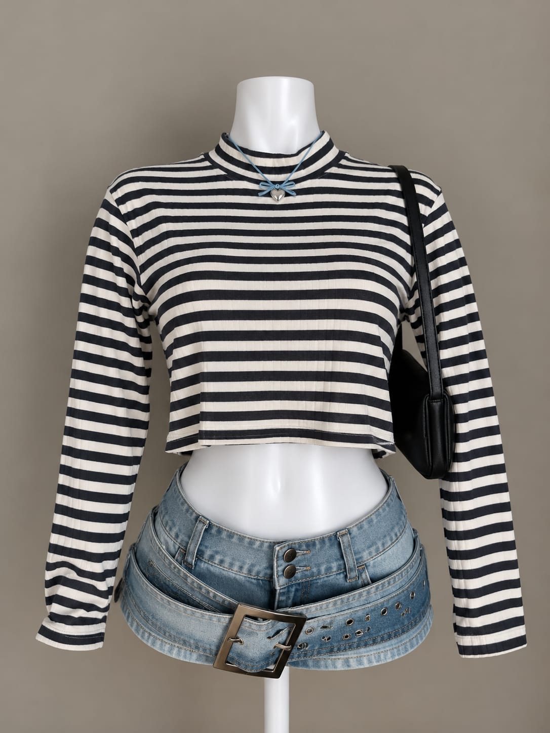 Black Crop Top