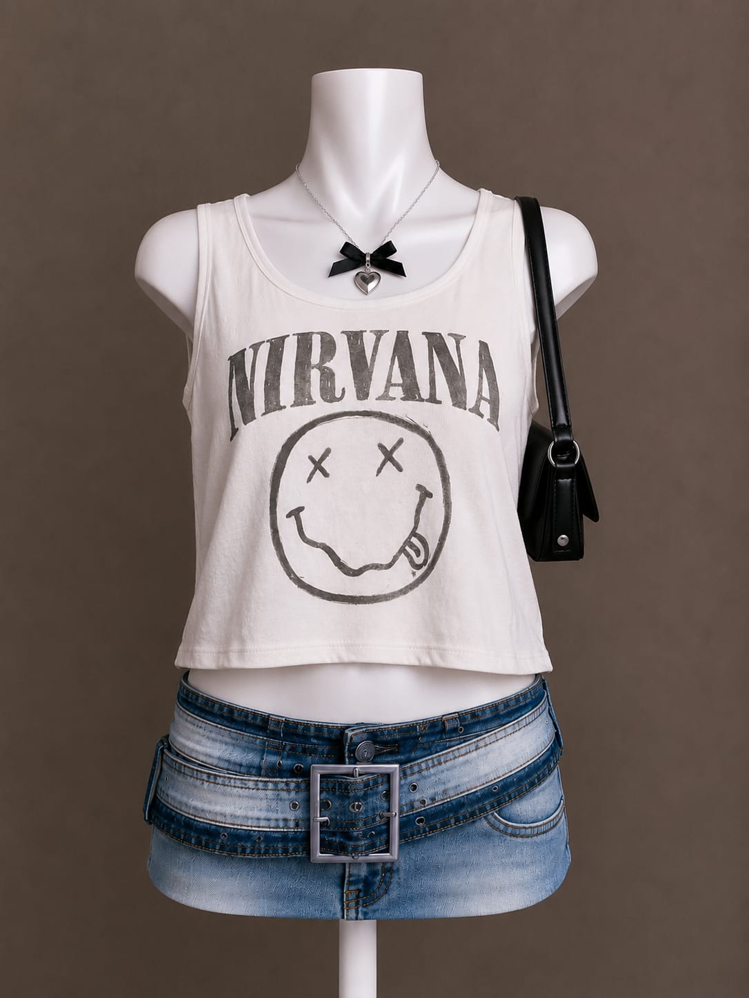 White Crop Top