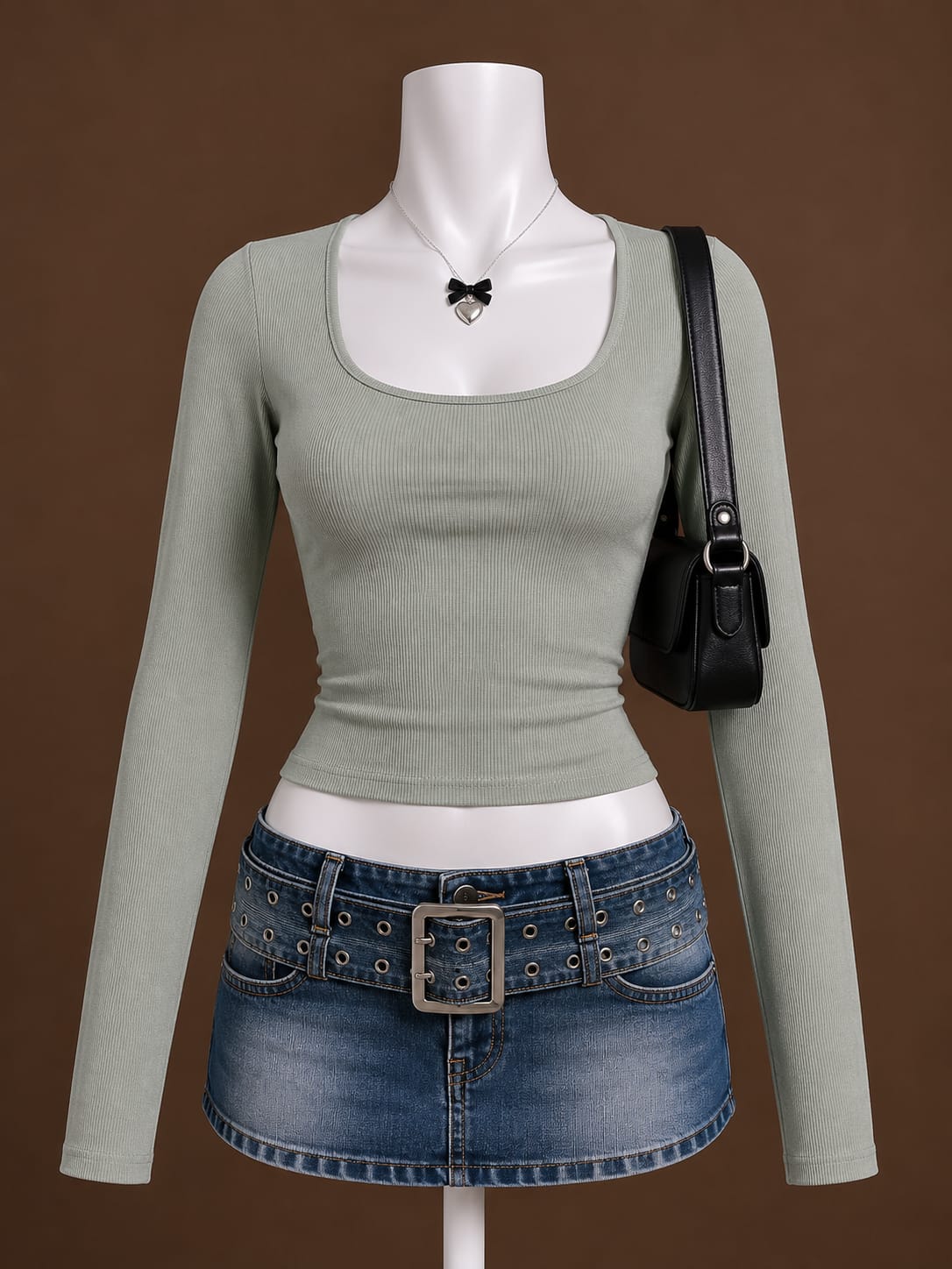 Sage Green Top