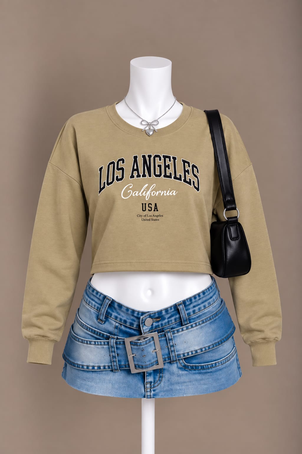 Beige Sweatshirt