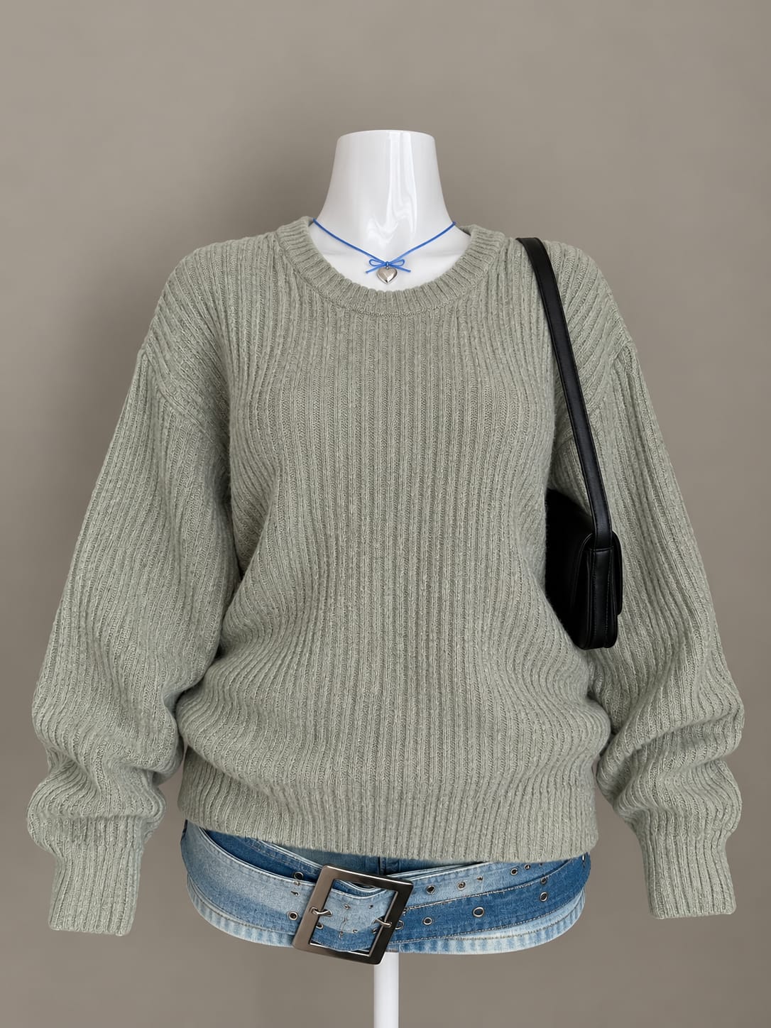 Sage Green Sweater