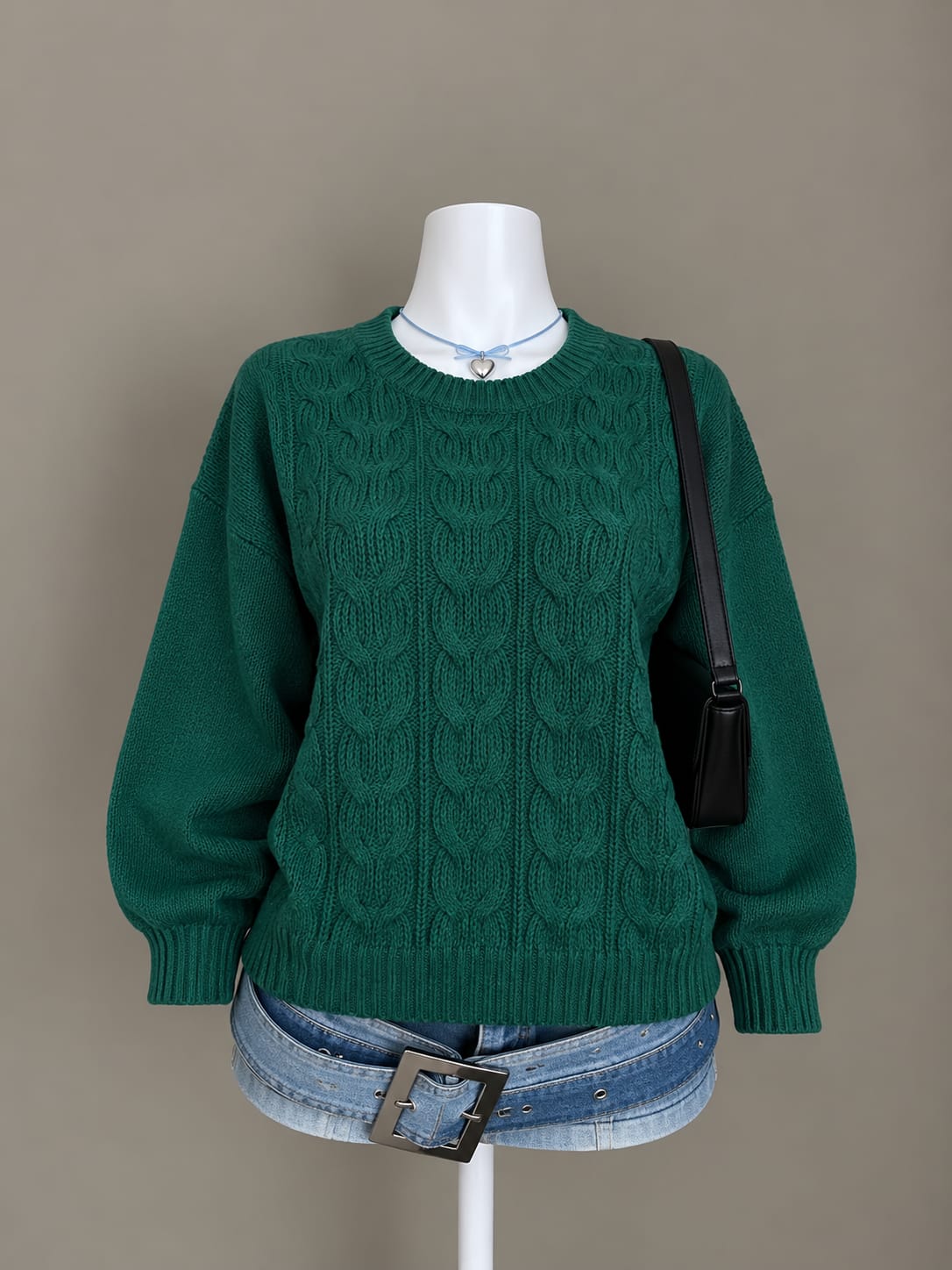 Green Sweater