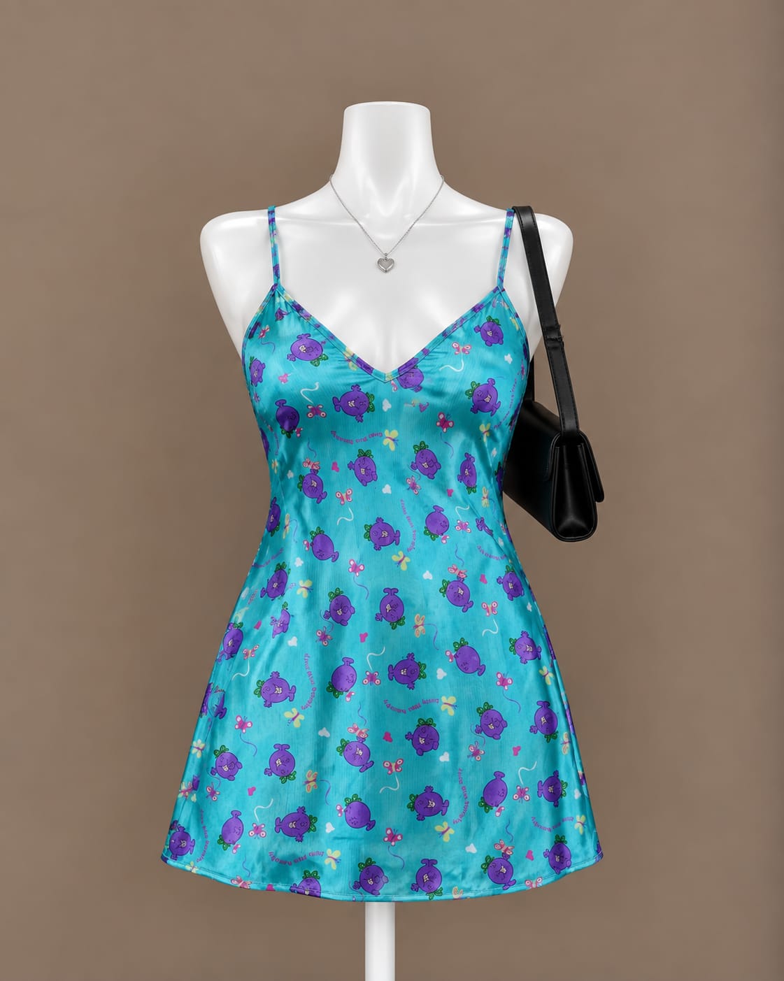 Turquoise Slip Dress