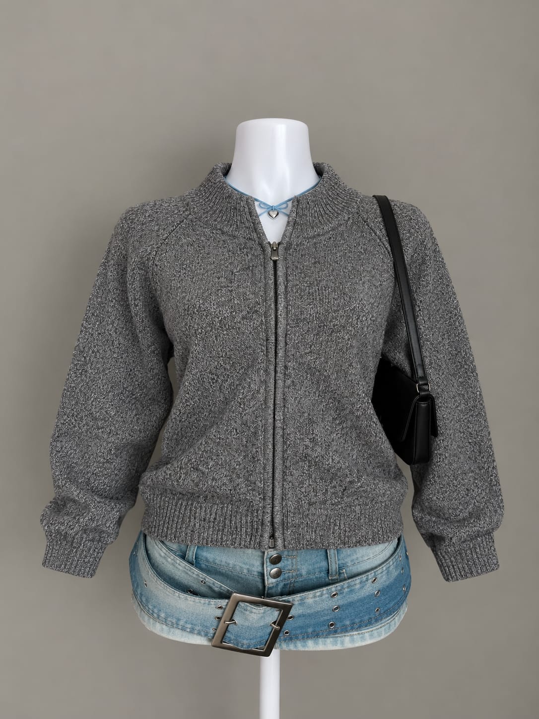 Grey Cardigan