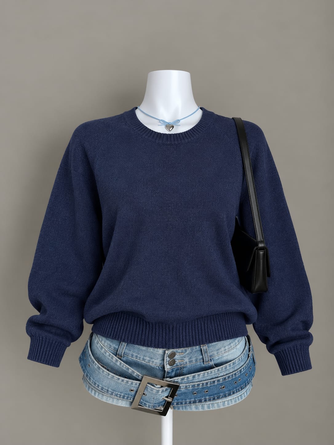 Navy Blue Sweater