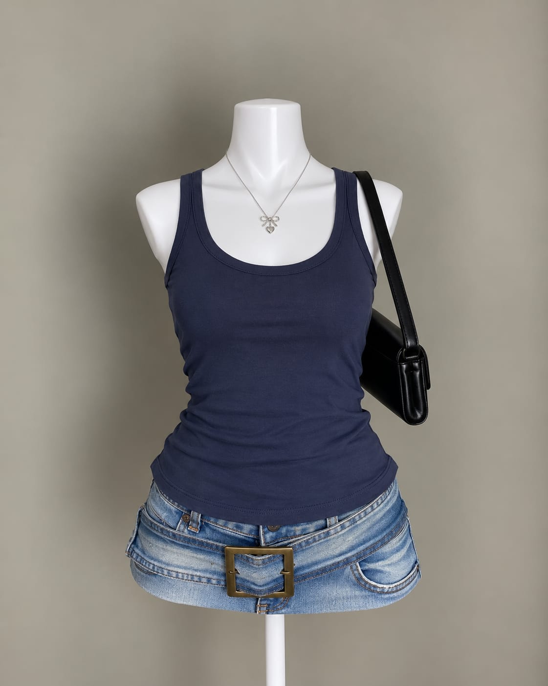 Navy Tank Top