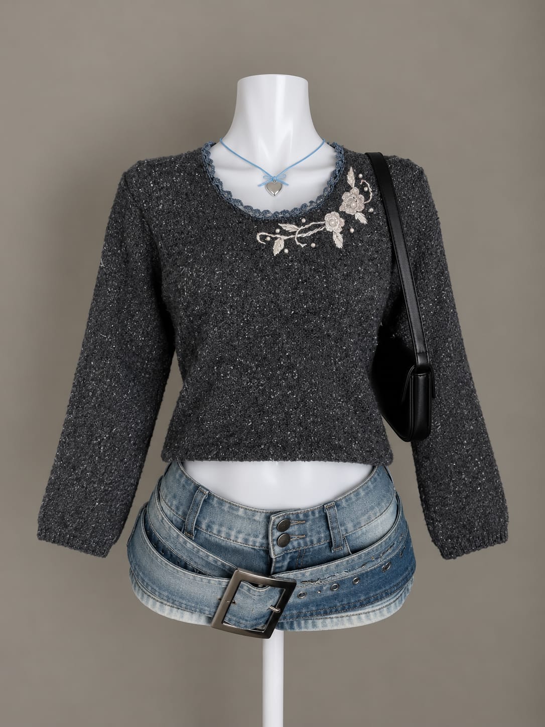 Charcoal Grey Sweater