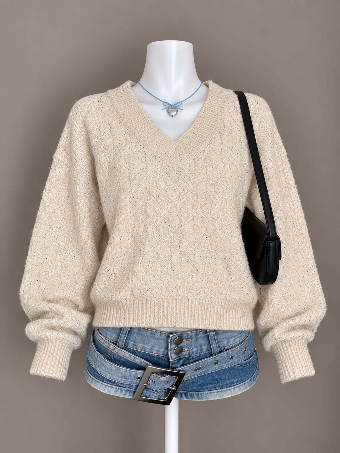 Cream Sweater