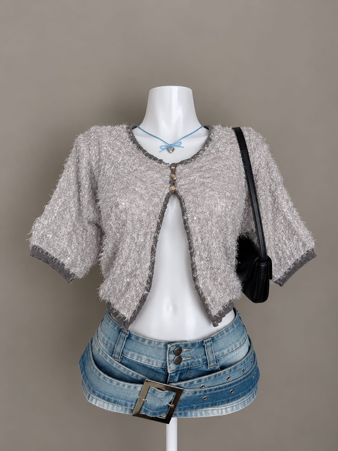 Grey Cardigan