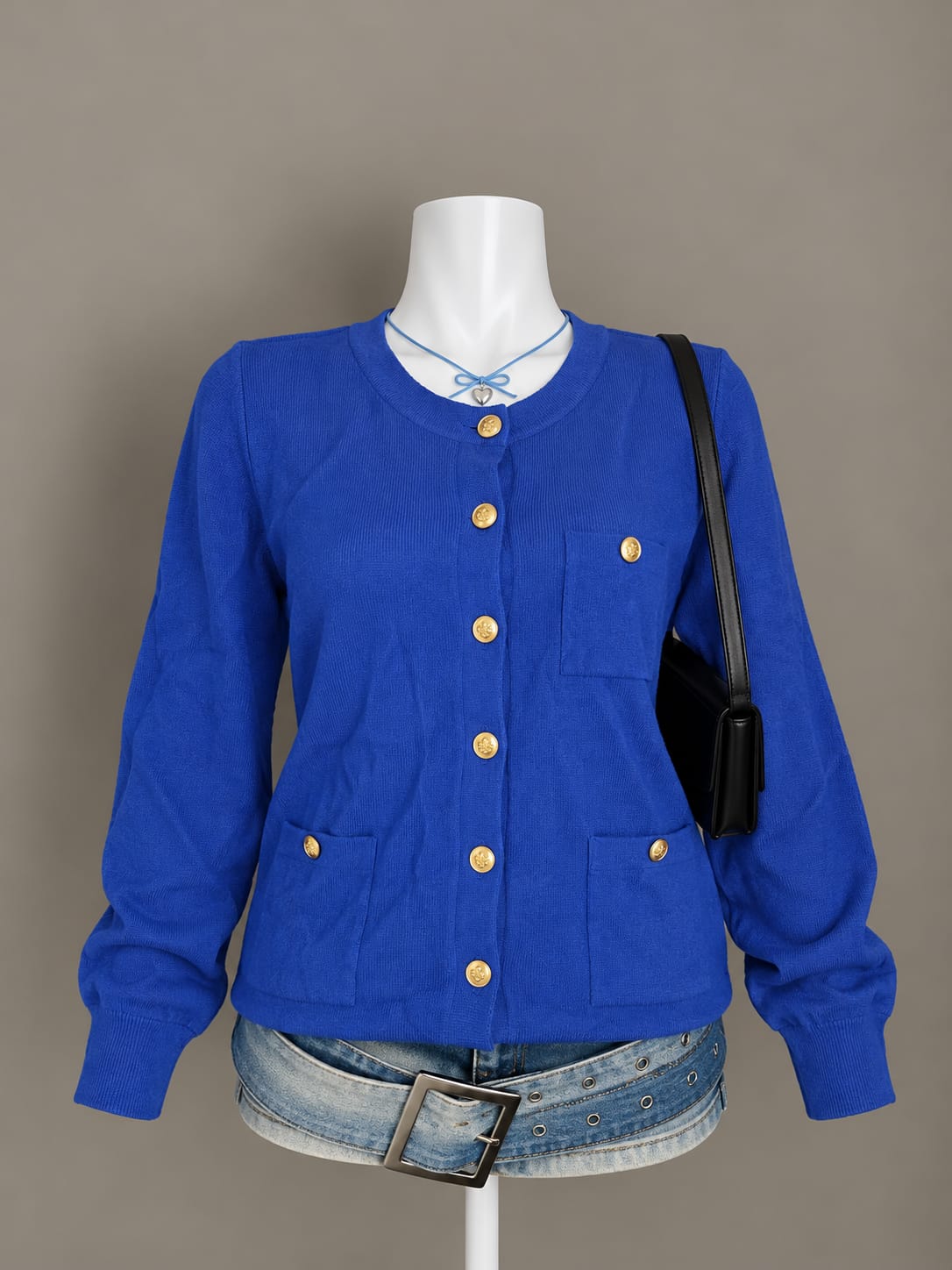 Royal Blue Cardigan