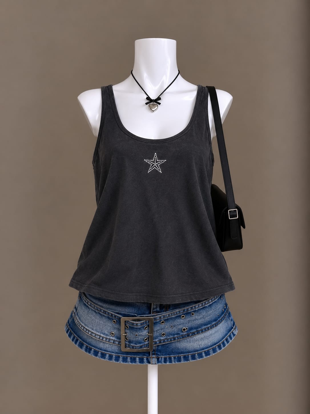 Charcoal Tank Top