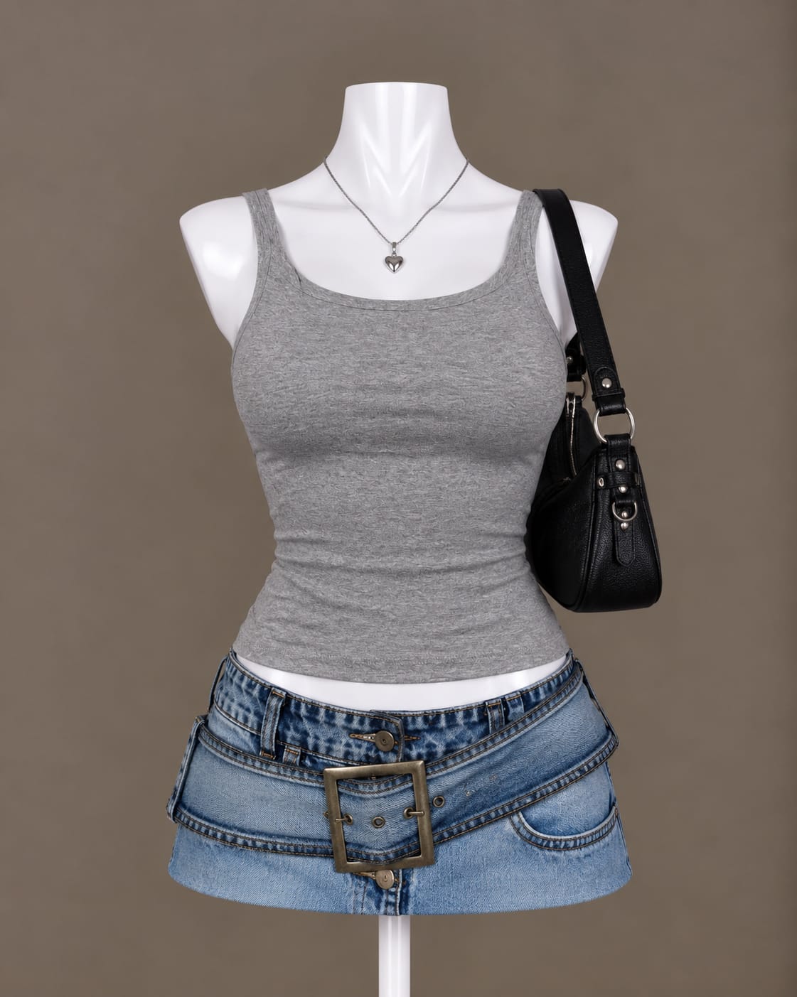 Gray Tank Top